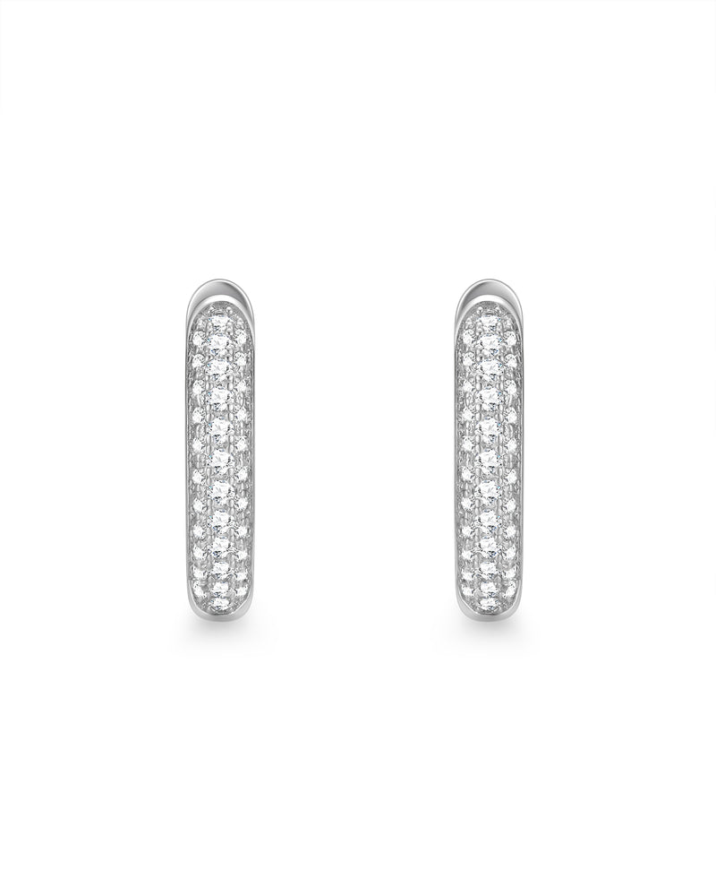 ICE HOOP 耳環 White Gold 商品照